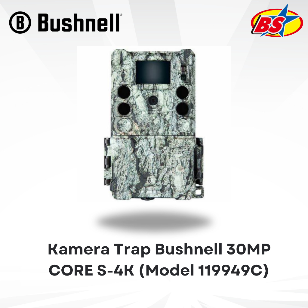 Kamera Trap Bushnell 30MP Core S-4K No Glow (Model 119949C)