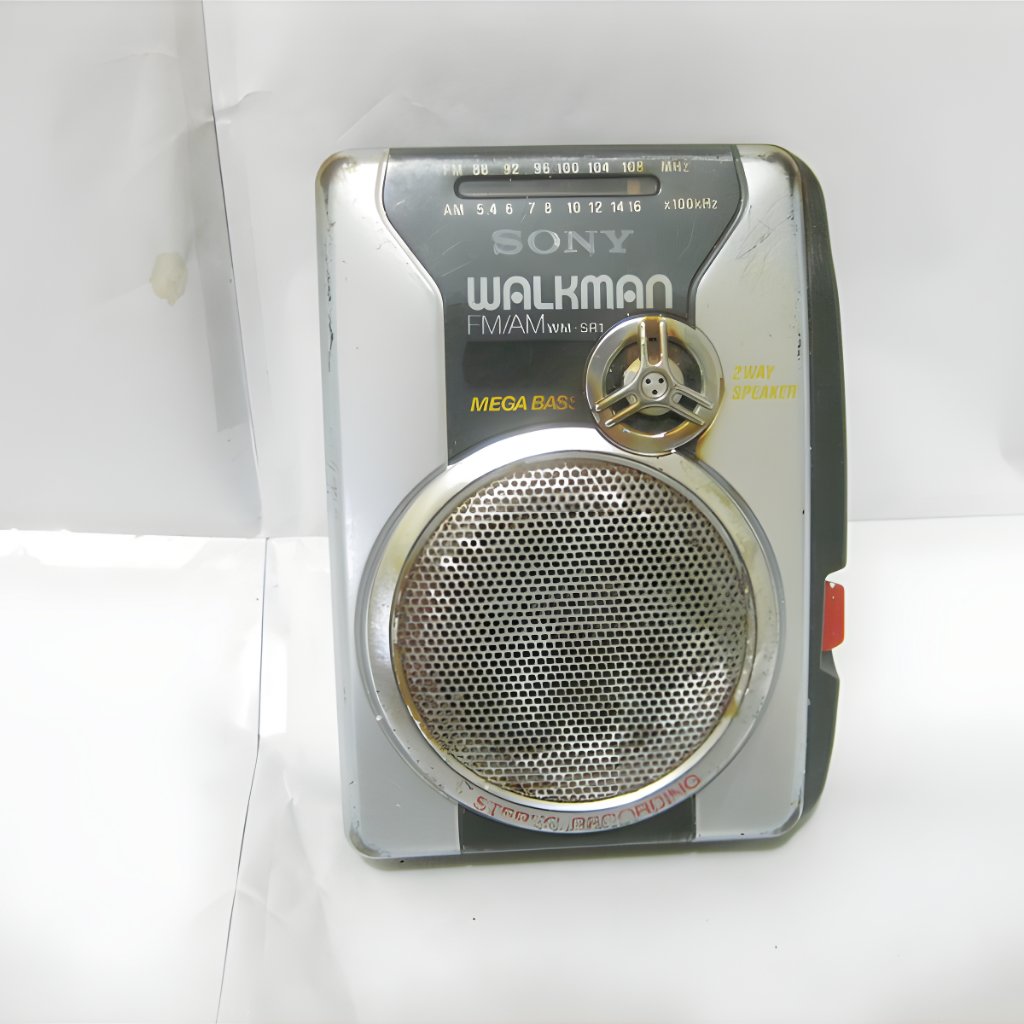 Walkman Sony WM-SR1 Pemutar Radio Kaset