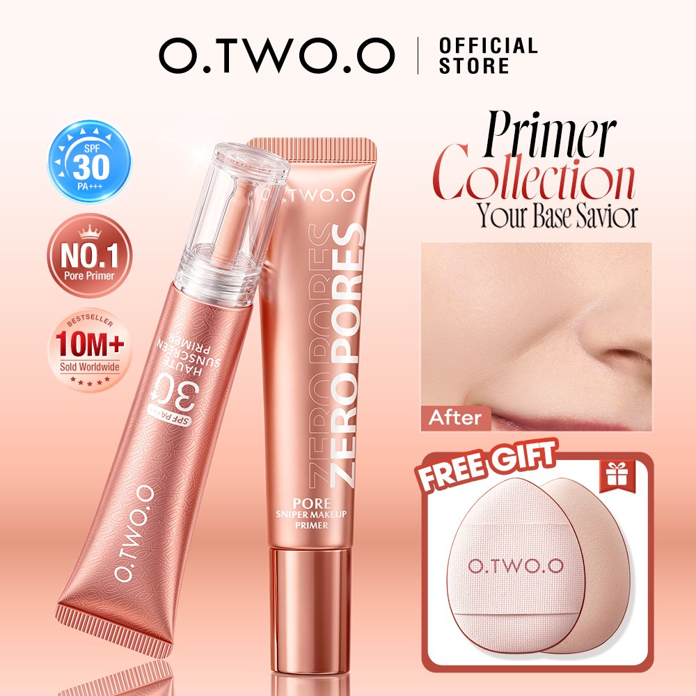O.TWO.O Makeup Base Cream Invisible Pore Soft Focus Makeup Primer