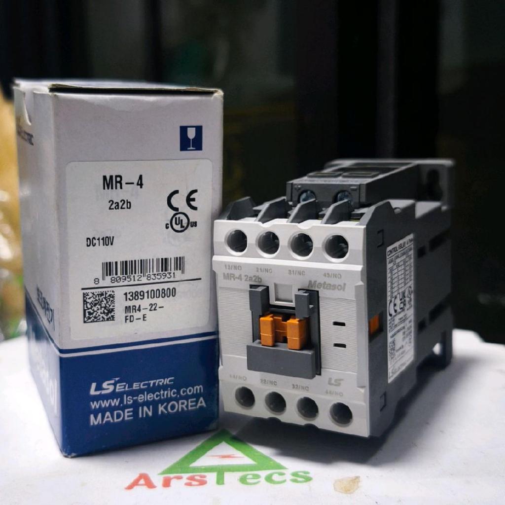 Kontaktor Ls Metasol MR-4 2a2b Dc110 Volt Original