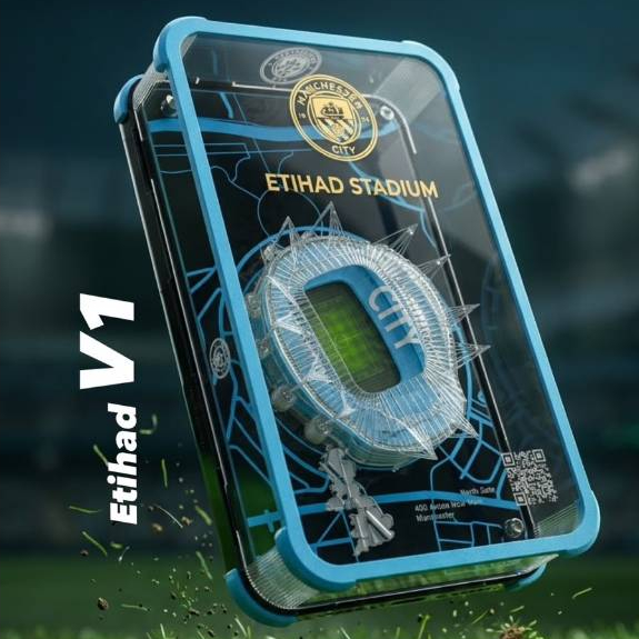 Etihad Stadium Miniature - Miniatur Stadion Etihad by MicroStadio