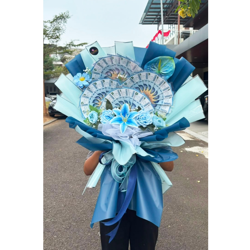 (Belum termasuk Uang) Money bouquet , buket uang , buket bunga, bouquet kosongan | MONEY BOUQUET KOS