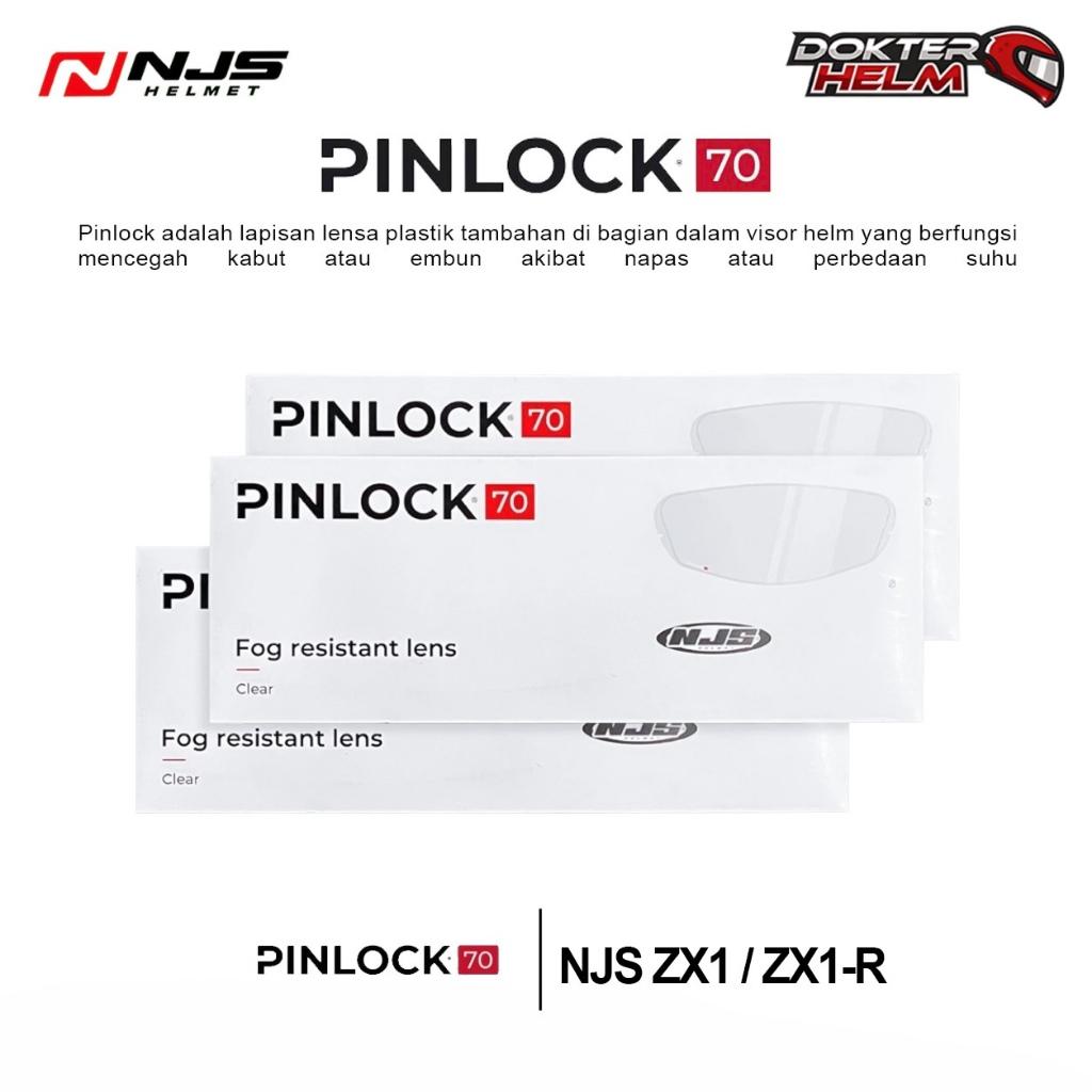 NJS Pinlock 70 NJS Zx-1r ZX1 ZX1 R
