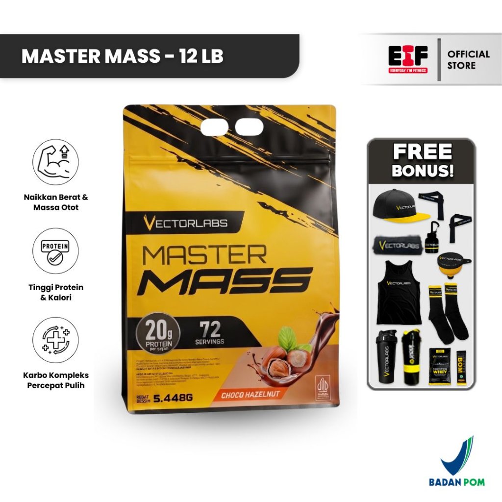 VECTORLABS Master Mass 12 lbs - Weight Gainer