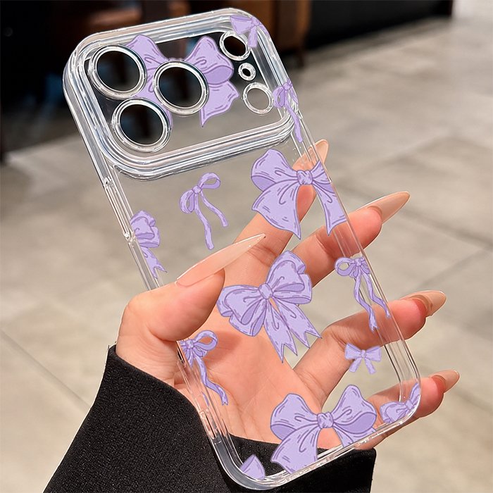 Case Hp Motif Pita Untuk Zenfone Asus Max Pro M1 M2 Silikon Handphone Transparan Casing Smartphone -