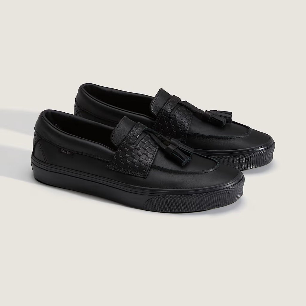 VANS SKATE LOAFER TASSEL BLACK