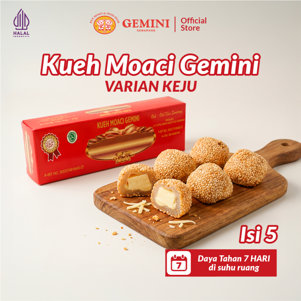 Gemini - Moaci Gemini Semarang Rasa Keju isi 5