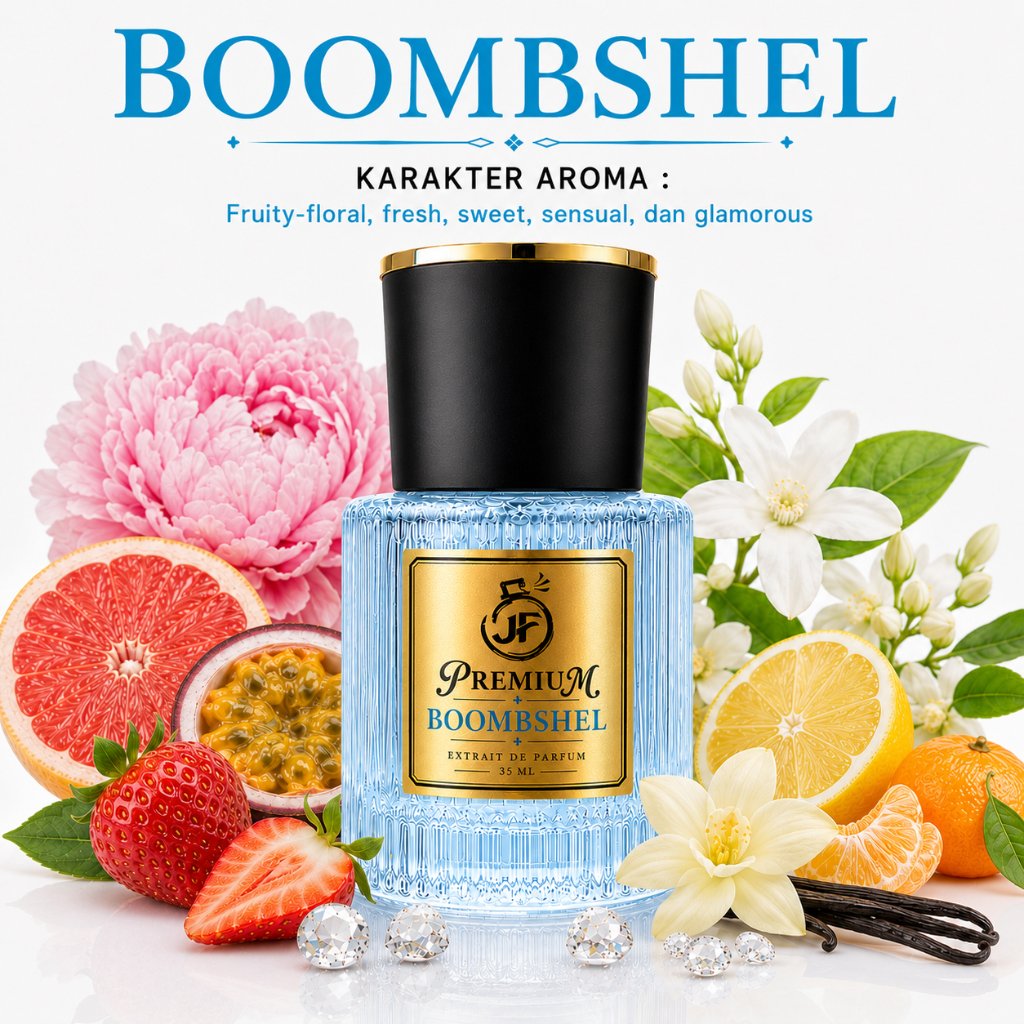BOOMBSHEL Parfum Wanita Tahan 12-24 Jam | Extrait de Parfum - JF Parfum