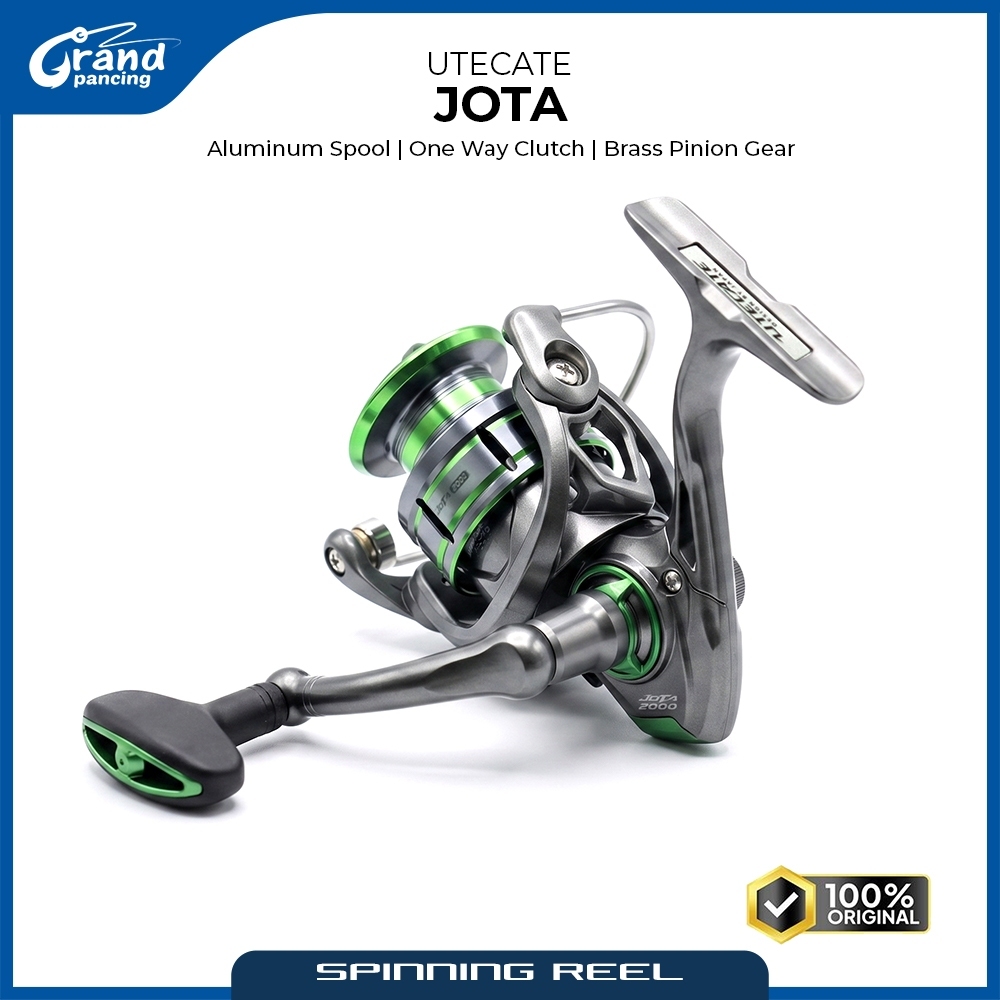 UTECATE JOTA 500 - 6000 | Spinning Reel | Oneway Clutch | Aluminum Spool | SATUAN