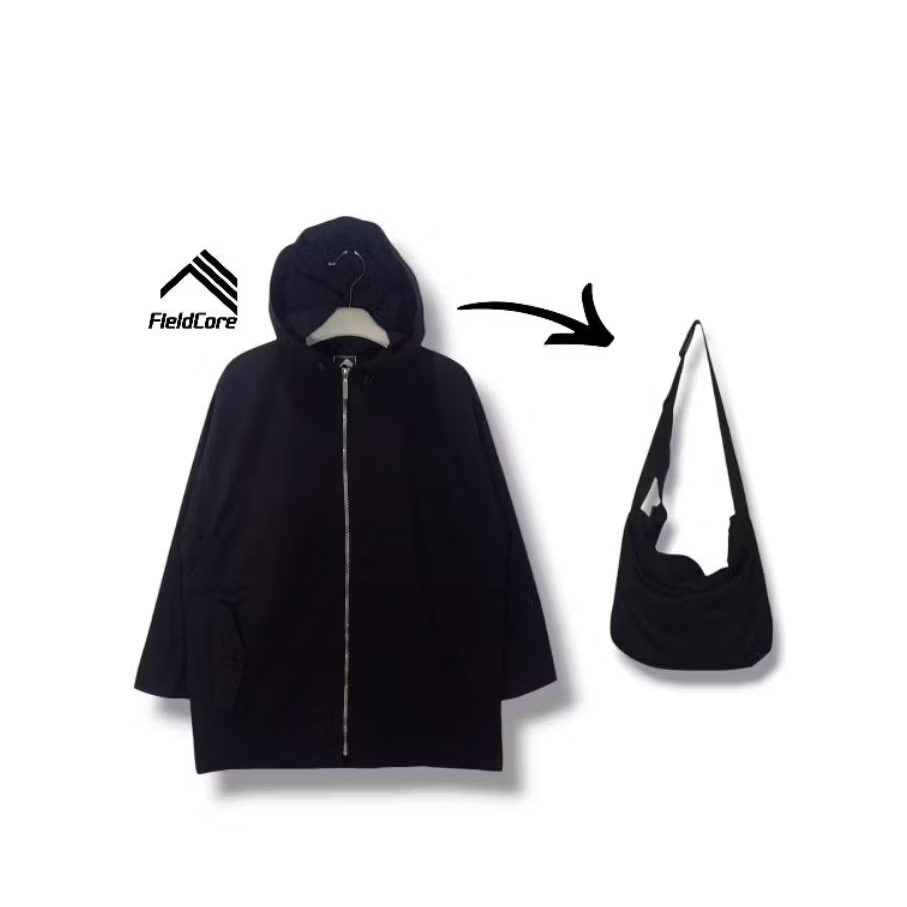 FIELDCORE Packable Parka Windbreaker Jacket Size tag M fit L(P75xL57/LD114)