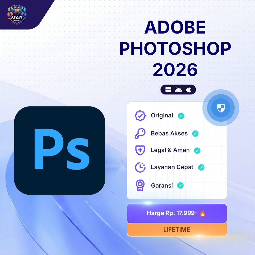 Adobe Photoshop 2026 Original Premium Lifetime
