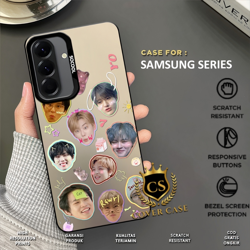 COVERCASE - CASE MOTIF NCT SAMSUNG GALAXY A36 A56 A26 A55 A35 A15 A25 A14 A54 A34 A24 A14 A03 A05 A0