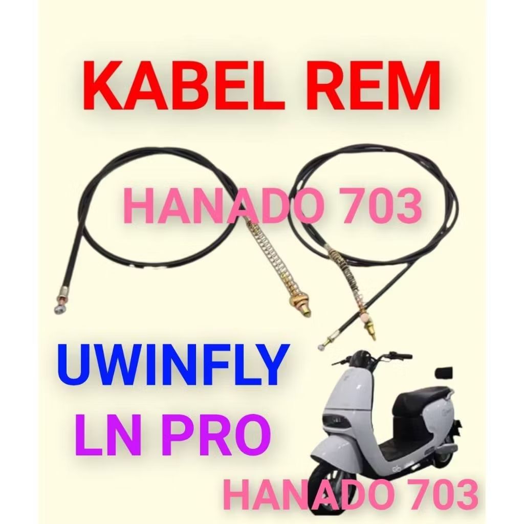 kabel rem sepeda listrik Uwinfly LN PRO Tali rem sepeda listrik Uwinfly LN PRO