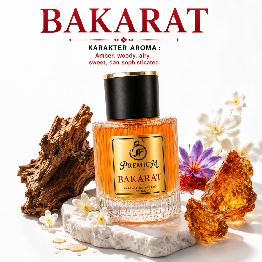 BAKARAT Parfum Unisex Tahan 12-24 Jam | Extrait de Parfum - JF Parfum