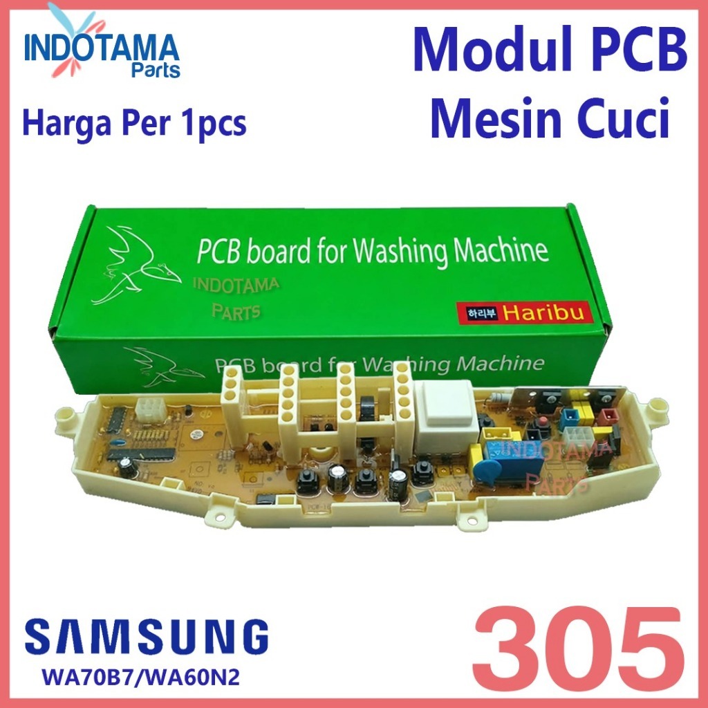 Modul Pcb Mesin Cuci Samsung  WA70B7  WA60N2  4888-06  WA60N2 W-305