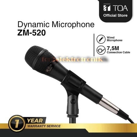 ZM 520 Microphone TOA / Mic TOA /Mic halo TOA ZM 520