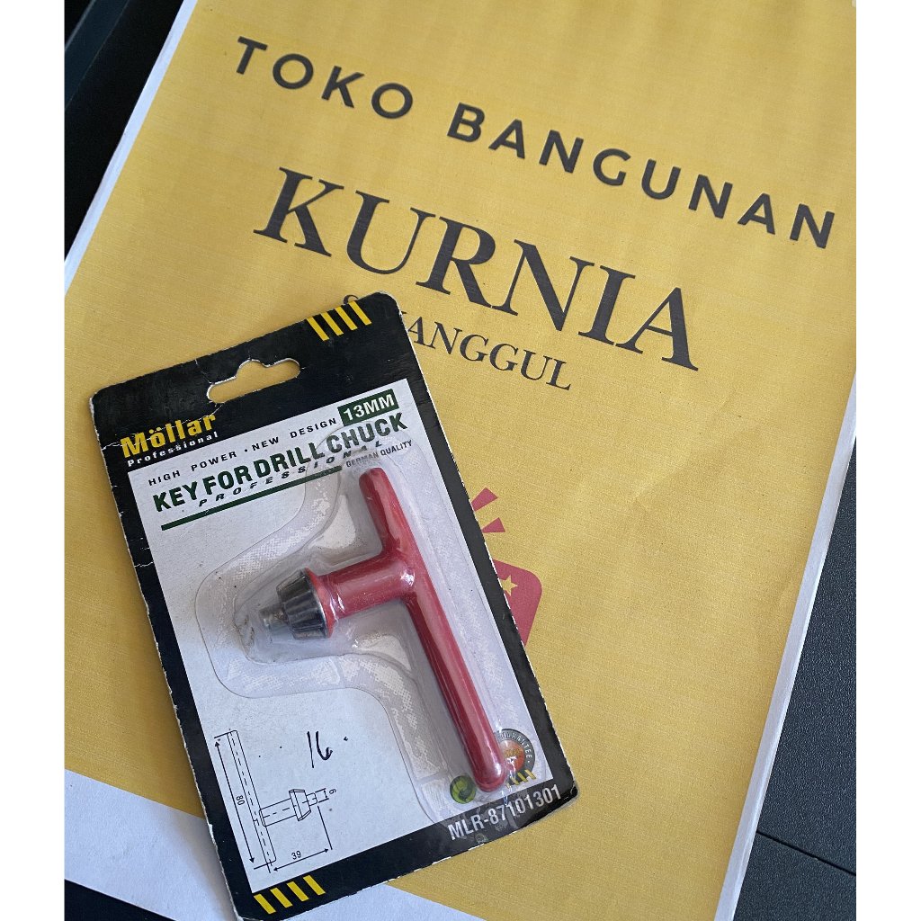 Kunci Kepala Bor 13mm Mollar