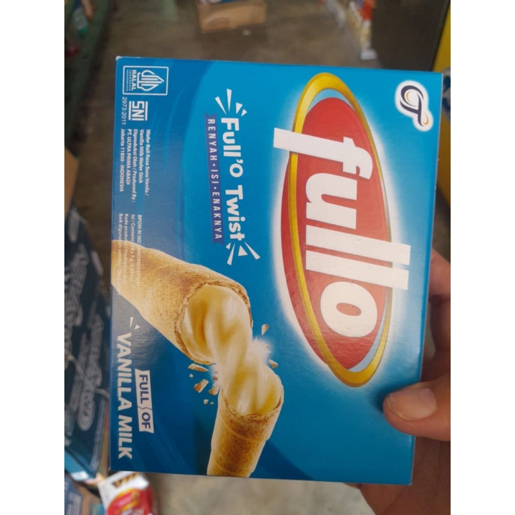 Fullo Wafer Roll Vanilla