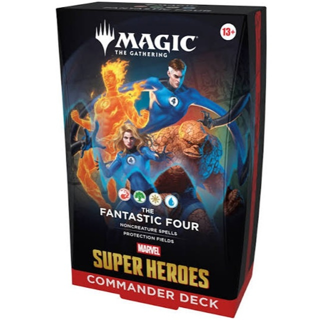 Magic The Gathering commander deck Marvel Super Heroes The Fantastic Four