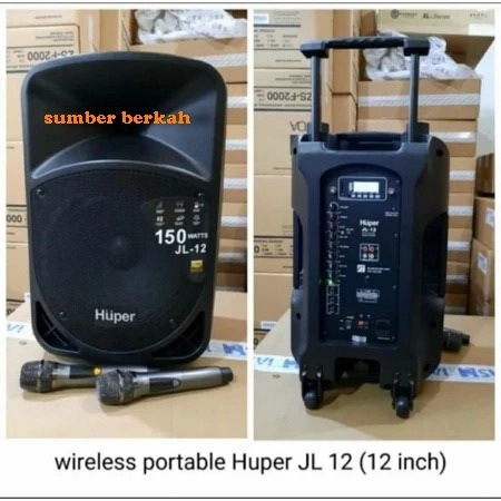 Speaker Portable HUPER JL 12 JL12 ORIGINAL 12 INCH