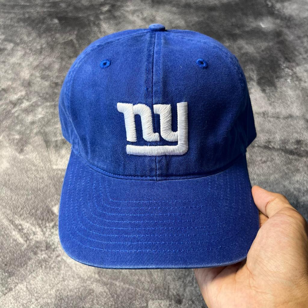 Topi Reebok NFL New York Giants NY Biru Original Baseball Basket Hockey Football Olahraga
