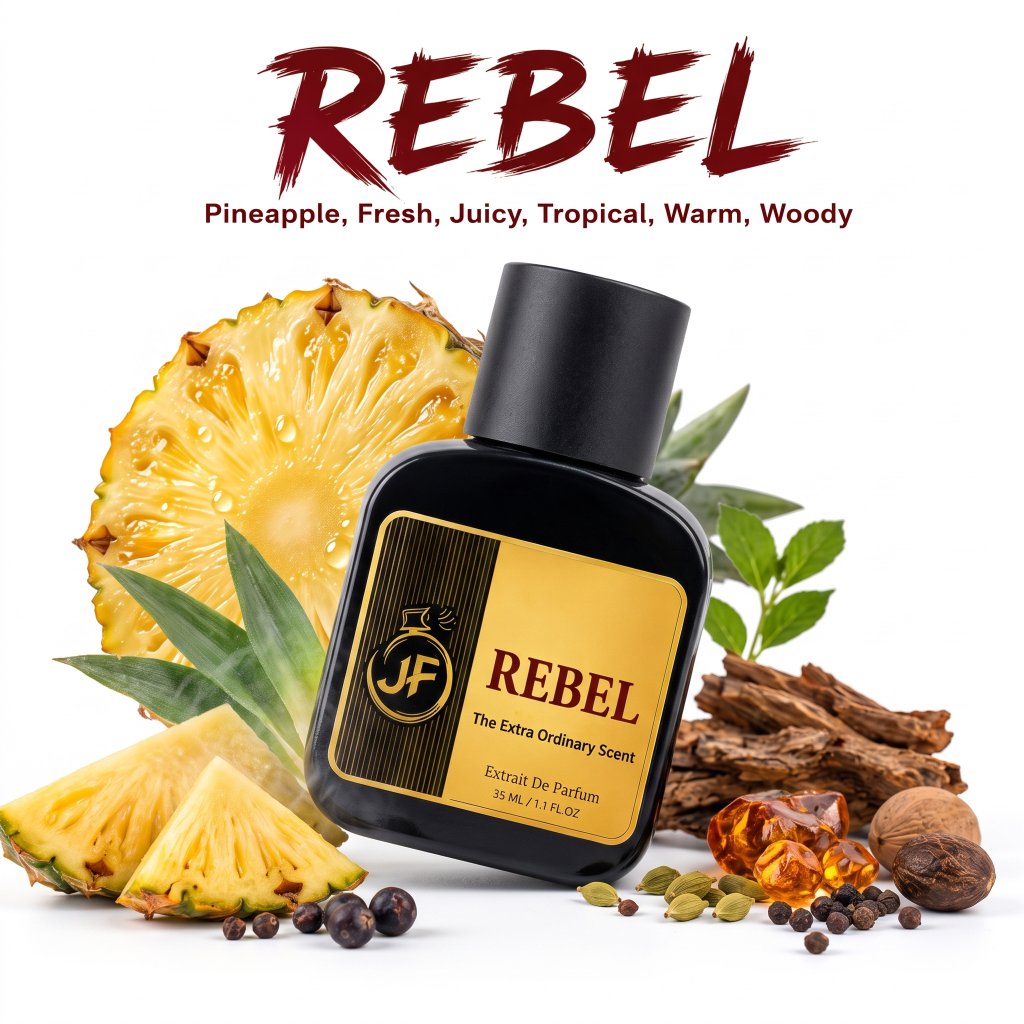 REBEL Parfum Pria Tahan 12-24 Jam | Extrait de Parfum - JF Parfum