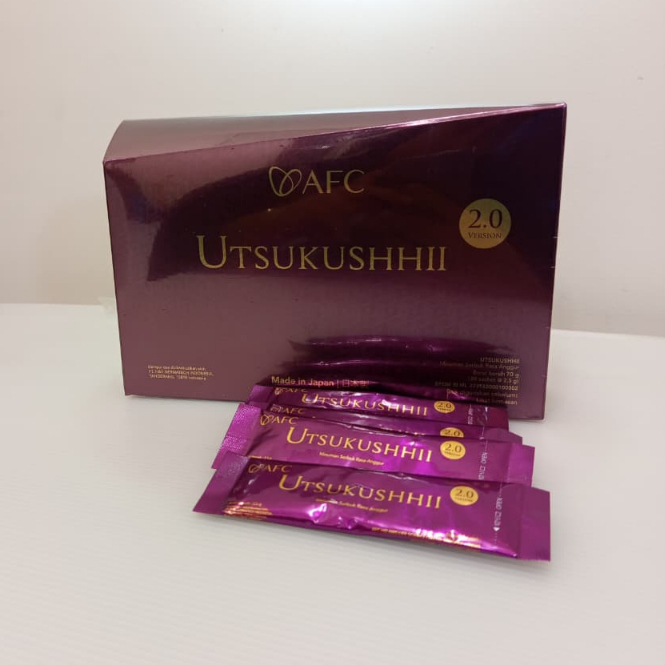 Utsu Gold 1 Box Utsukushi Gold Original Kemasan Terbaru utsu khushi