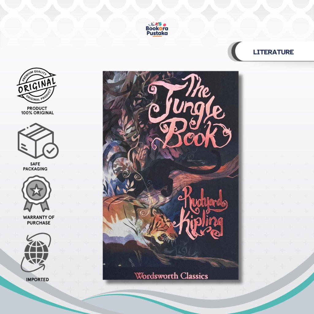 Buku Import Wordsworth Classics: Jungle Book & Second Jungle Book by Rudyard Kipling - 9781840227550