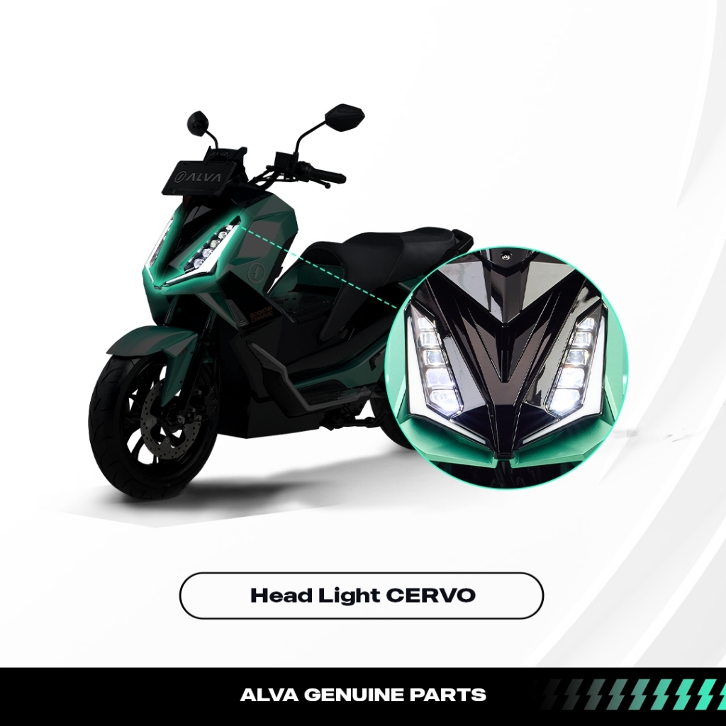 ALVA - Cervo Head Lamp / Lampu Depan Cervo (ALVA Genuine Parts)