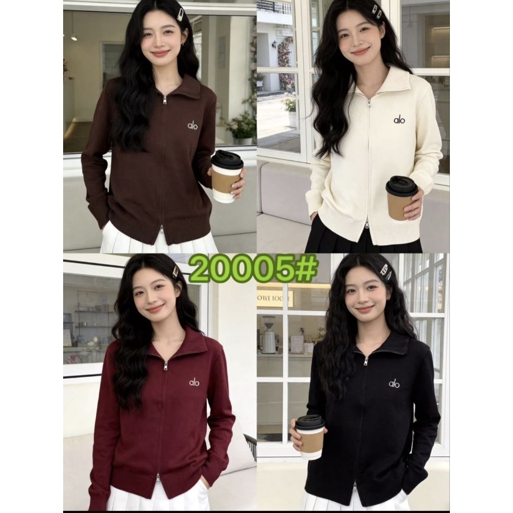 Double ziper polos polo