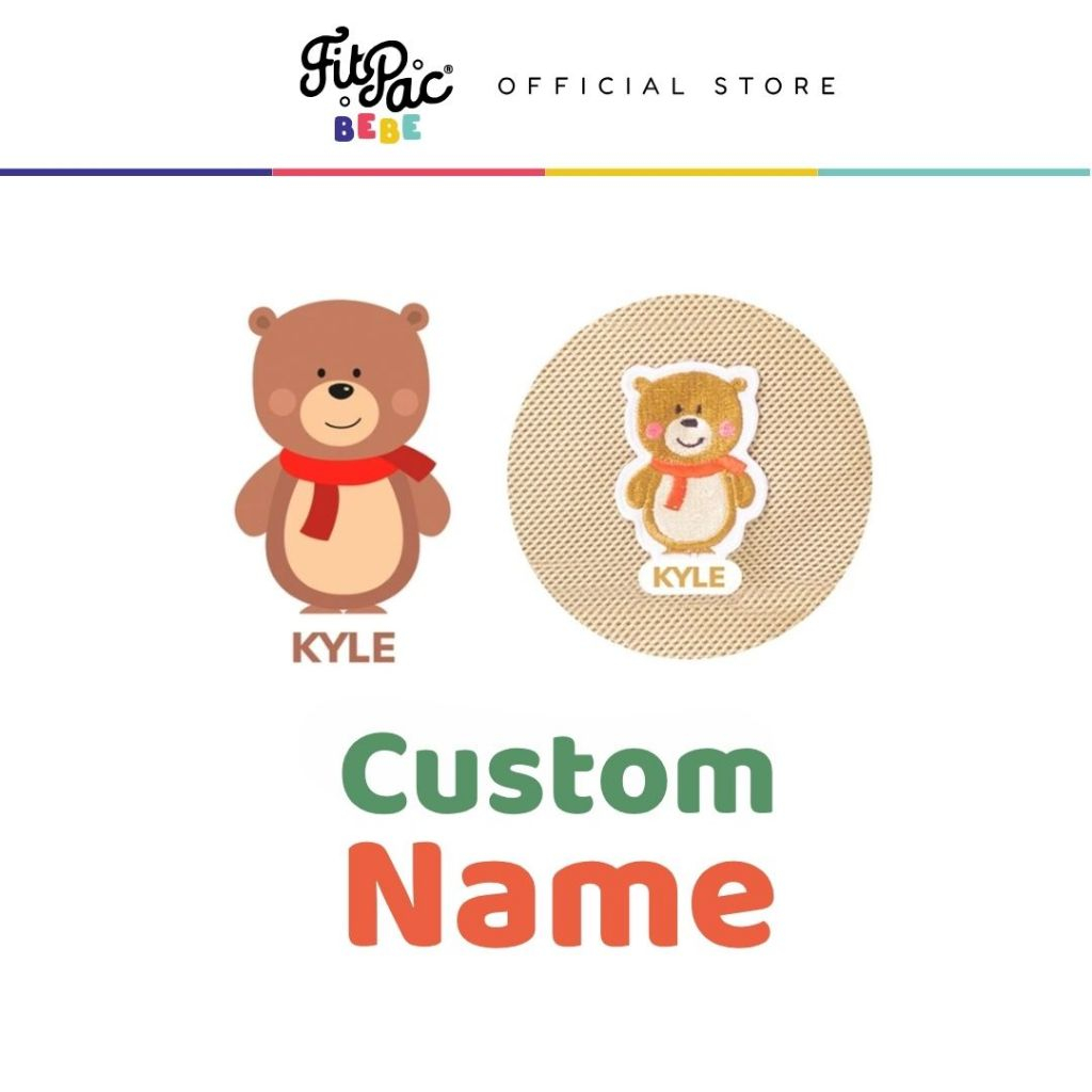 Custom Nama & Patch - Diaper Pac