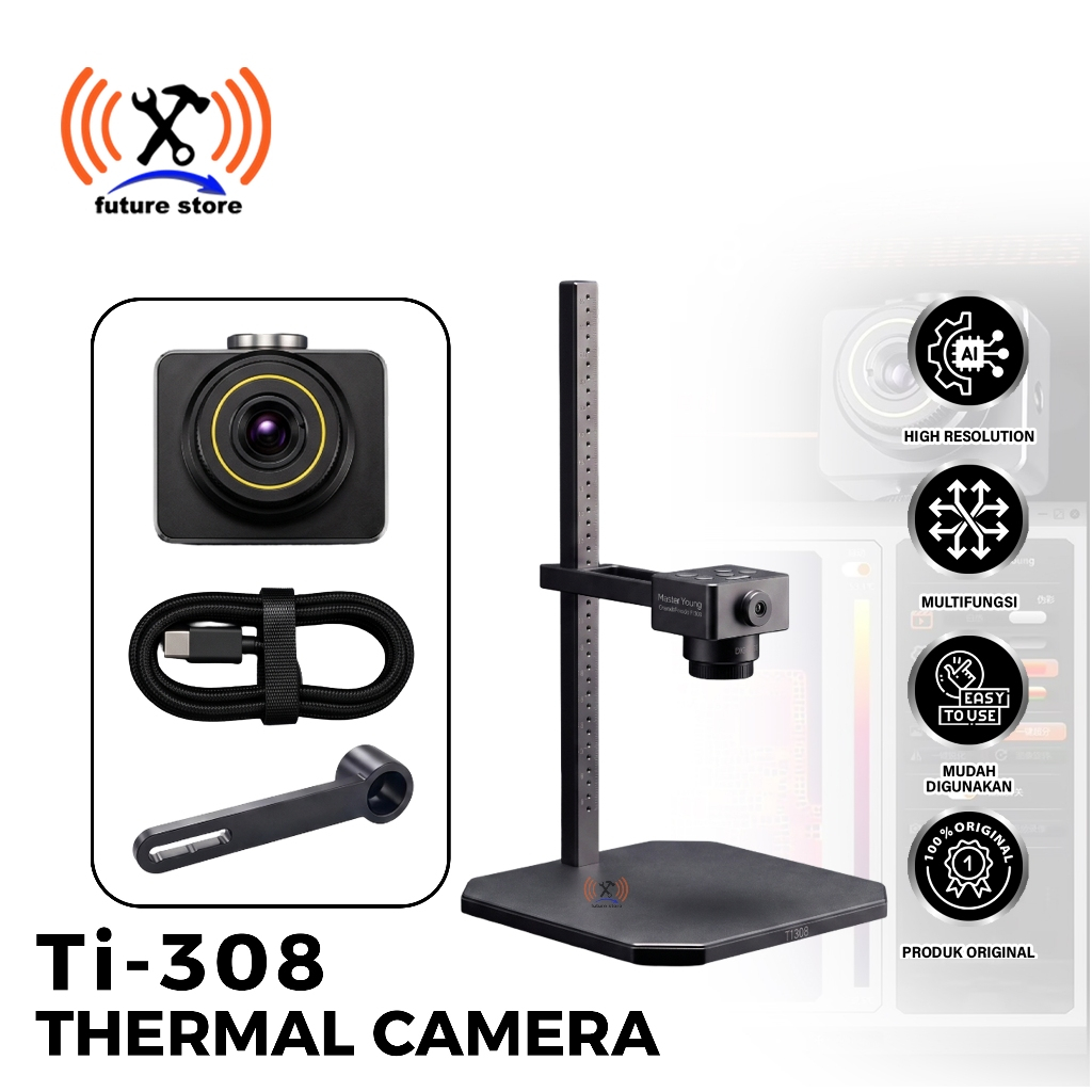 MR.YOUNG TI-308 KAMERA THERMAL IMAGING 256X192 USB TYPE-C UNTUK SERVIS PCB - KAMERA THERMAL MR.YOUNG