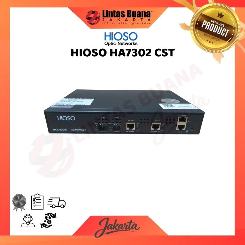 OLT EPON HIOSO 2 PORT HA7302 CST