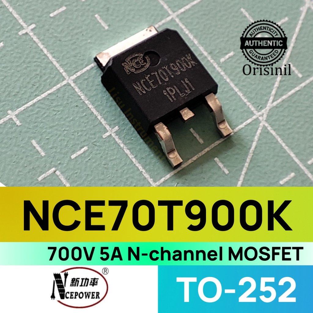 NCE70T900K 700V 5A N-Channel MOSFET TO-252 NCE ORIGINAL