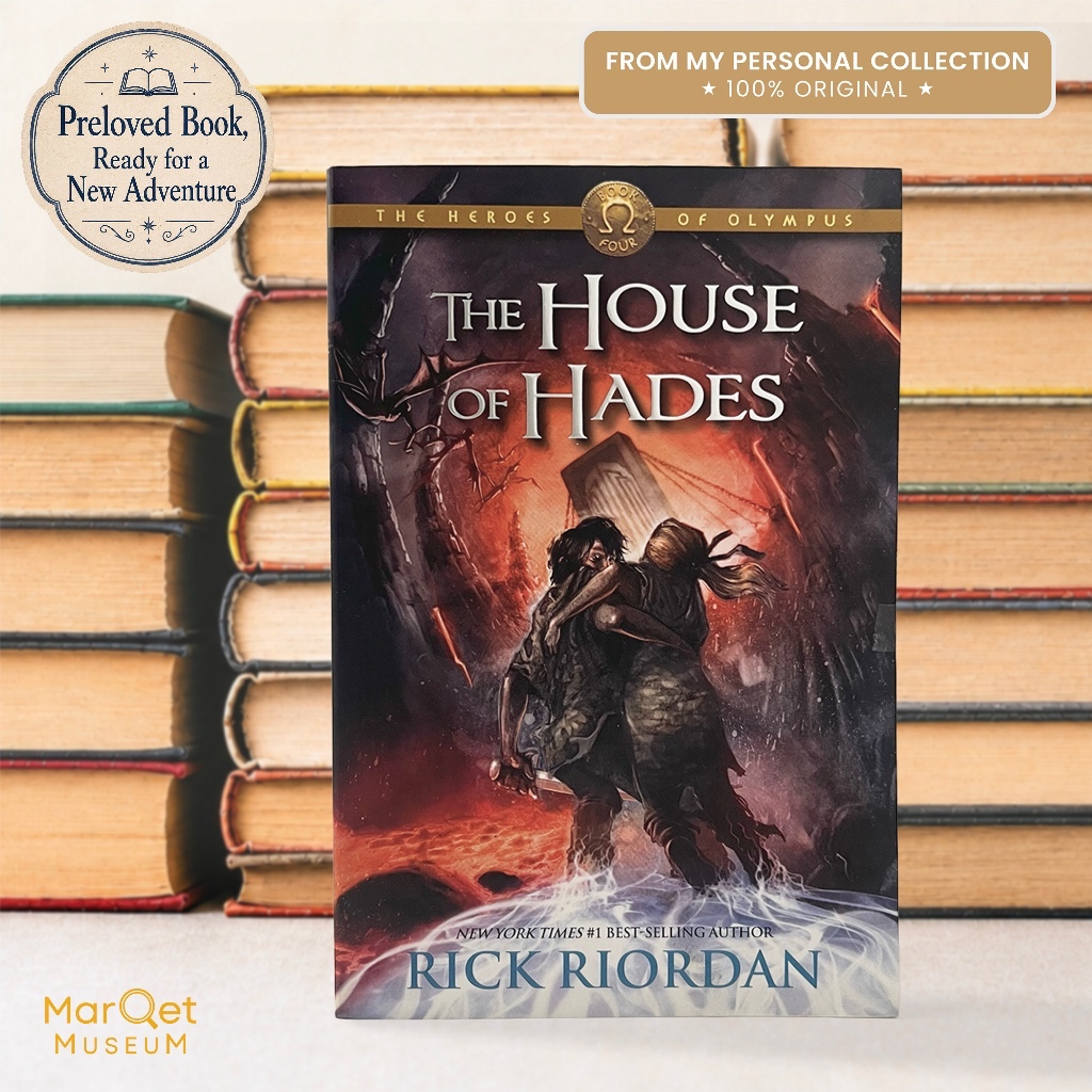 The House of Hades – Rick Riordan (The Heroes of Olympus – Book#4) Novel Preloved Original English P