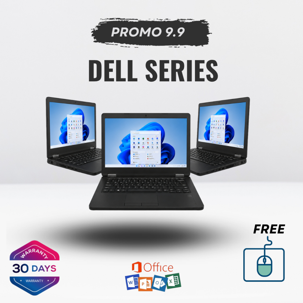 Dell Latitude Series Core i5 - i7 5310 7390 5490 E5430 E6430 Laptop Pelajar