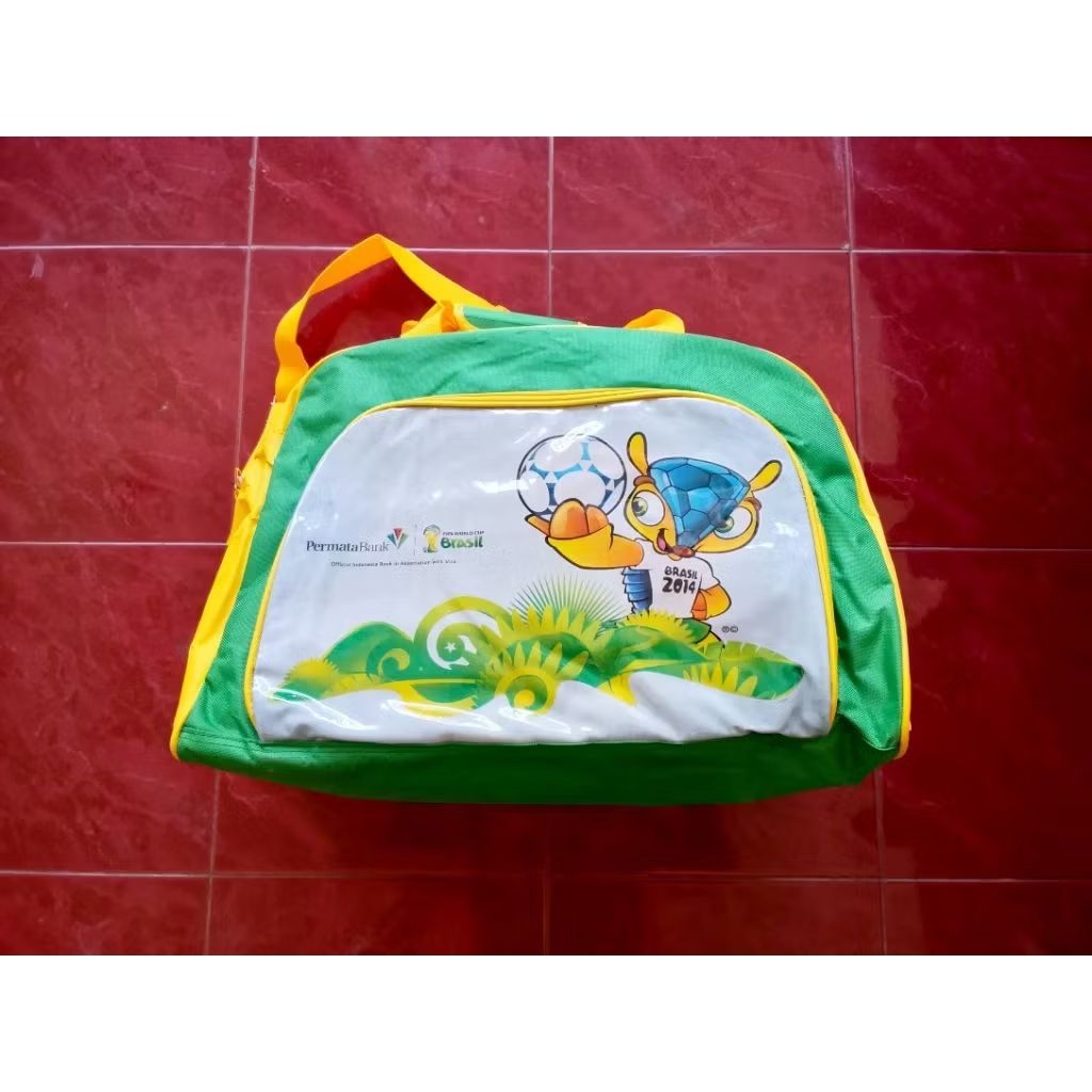 Tas Duffel Bag Braz1l W0rld Cup Original Second