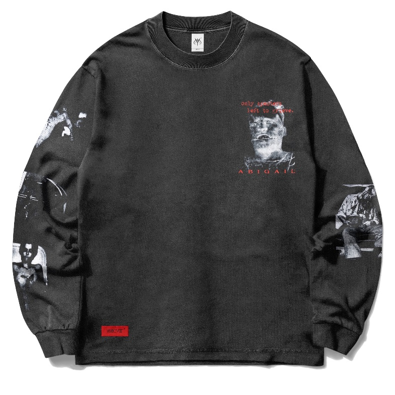 Abigail Clothing - ''GRIEF LS'' - Oversized Longsleeve T-Shirt