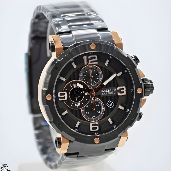 Balmer 7987 Jam Tangan Pria Sapphire Glass