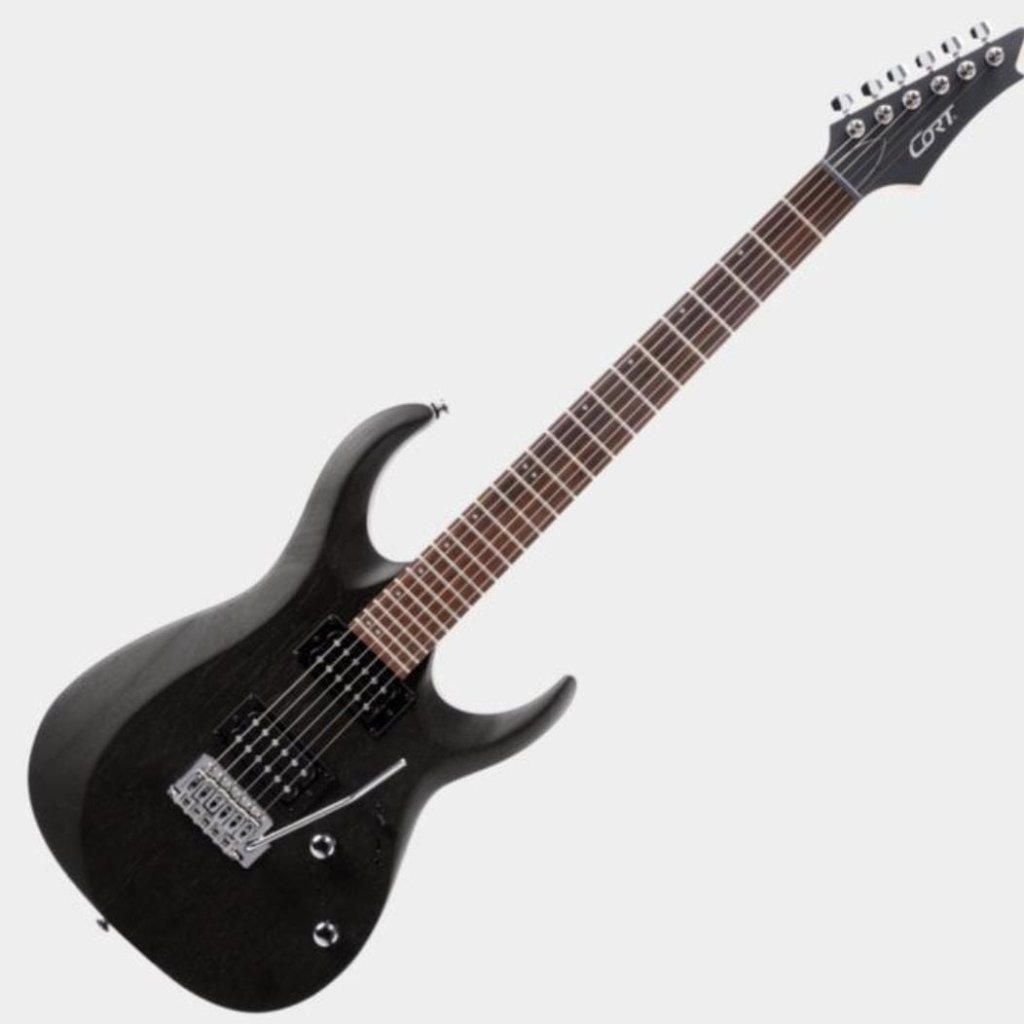 Cort X100 OPBK Open Pore Black X-Series Electric Guitar
