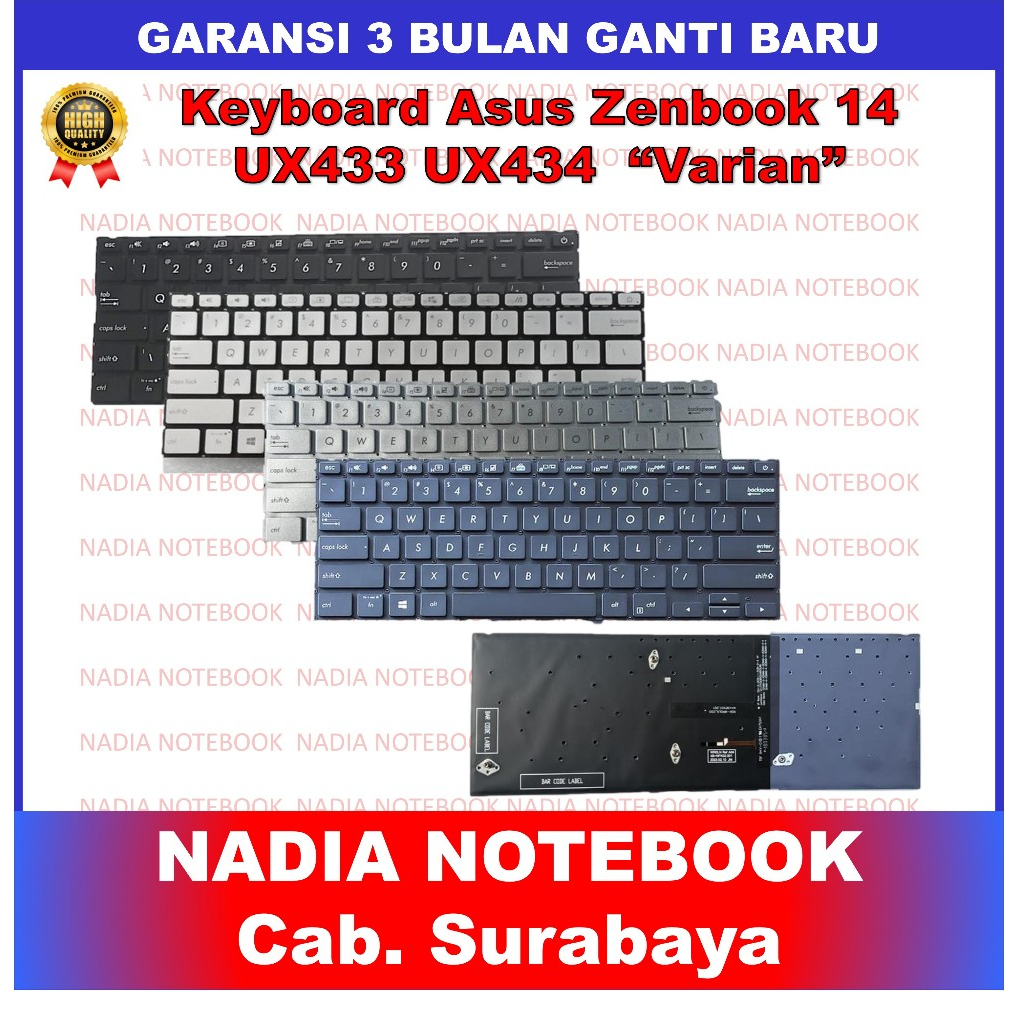 Keyboard Asus Zenbook 14 UX433 UX433FAW UX433FAC UX433f UX433fa UX433flc UX433FL UX433FQ UX433fn UX4