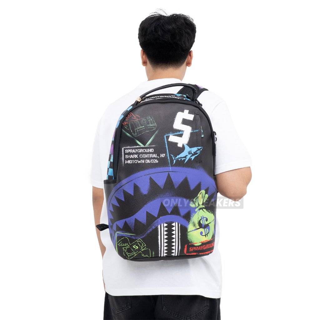 SPRAYGROUND SHARK CENTRAL X DLXSV BACKPACK