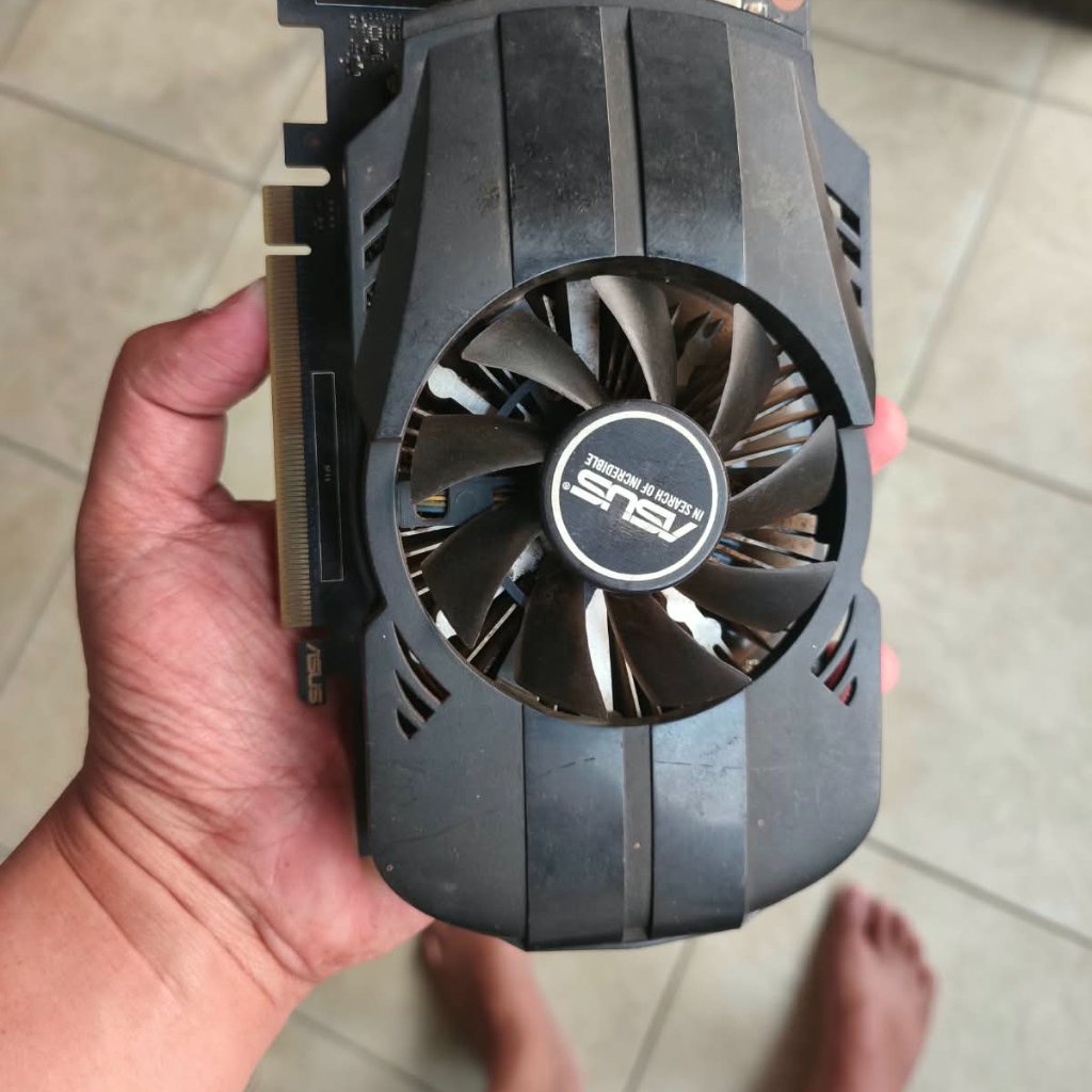VGA ASUS GTX 1050Ti 4GB RUSAK