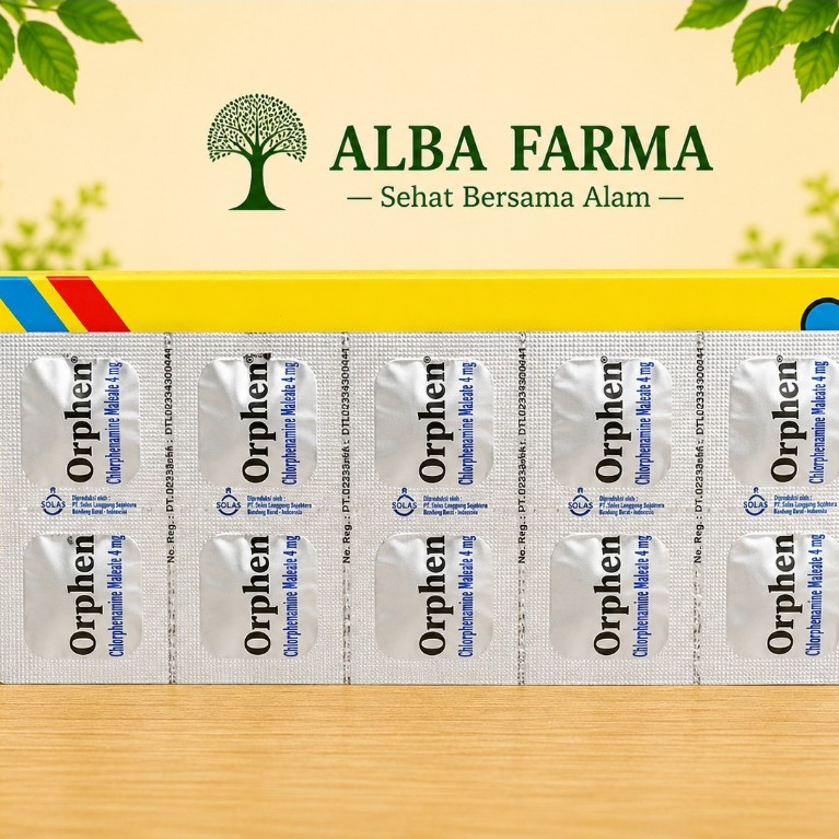 ORPHEN 4 MG TAB  - STRIP