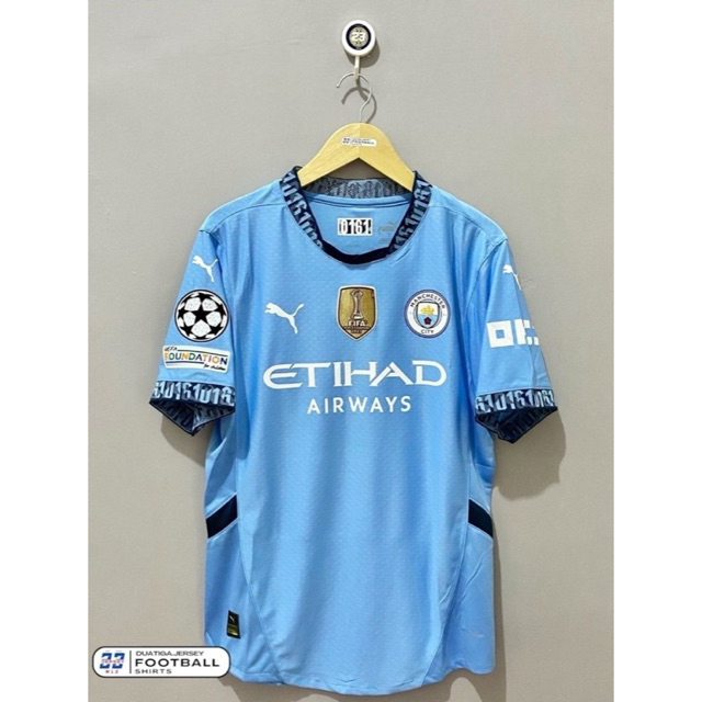 JERSEY MANCHESTER CITY HOME 2024/2025 PLAYER ISSUE JULIAN ALVAREZ 19 - JERSEY BOLA MAN.CITY HOME MUS