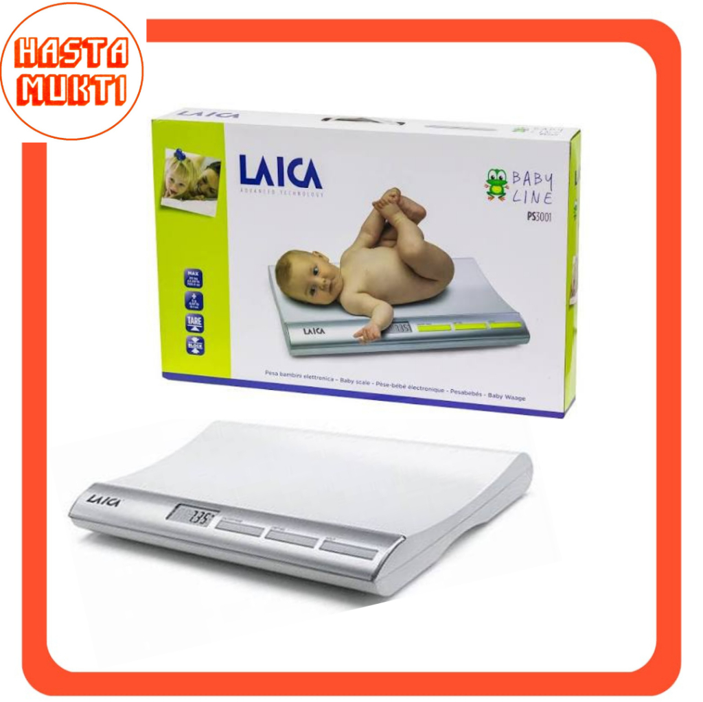 Laica Timbangan Bayi Digital PS 3001 / Timbangan Berat Badan Bayi Laica