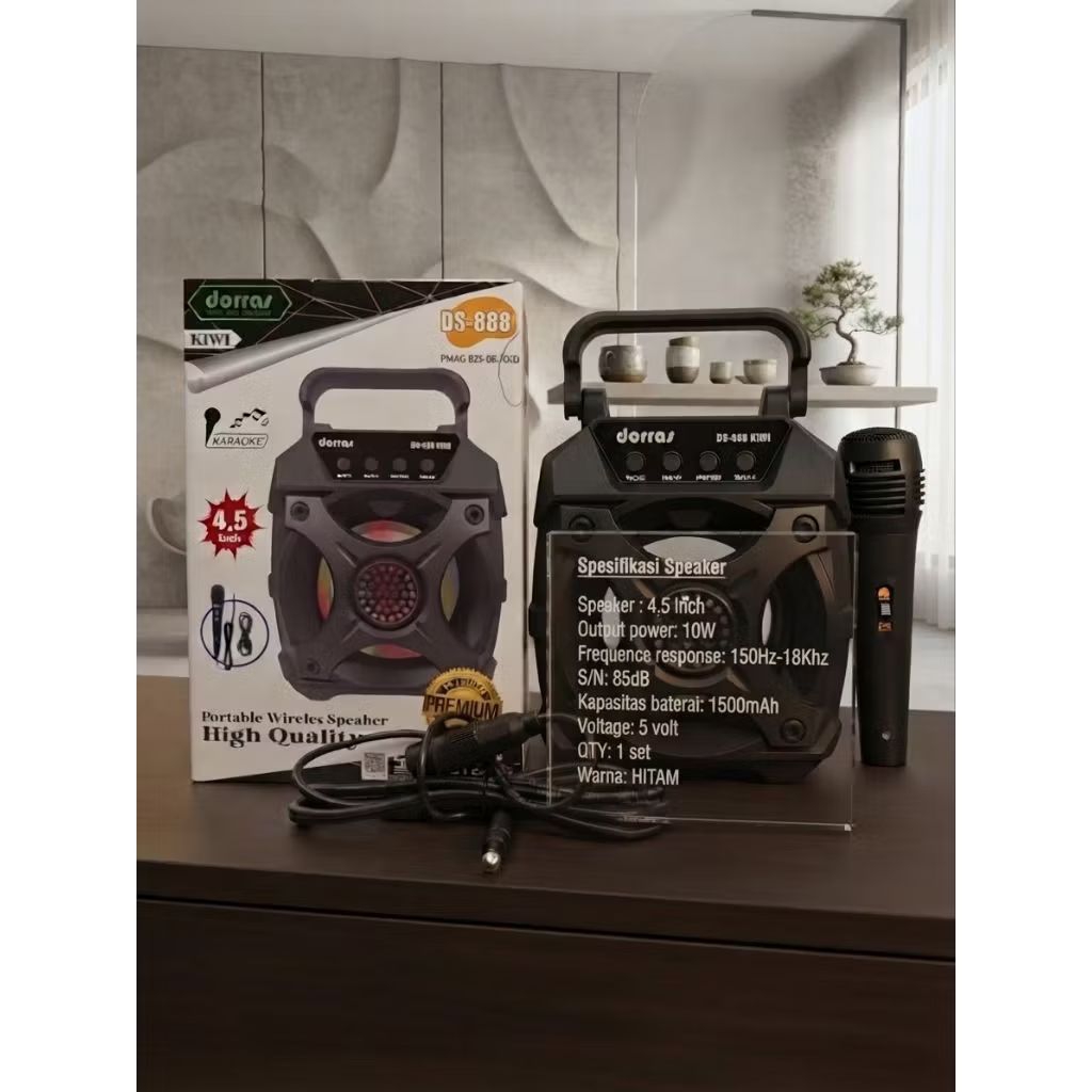Dorras Ds-888 Kiwi Wireless Speaker