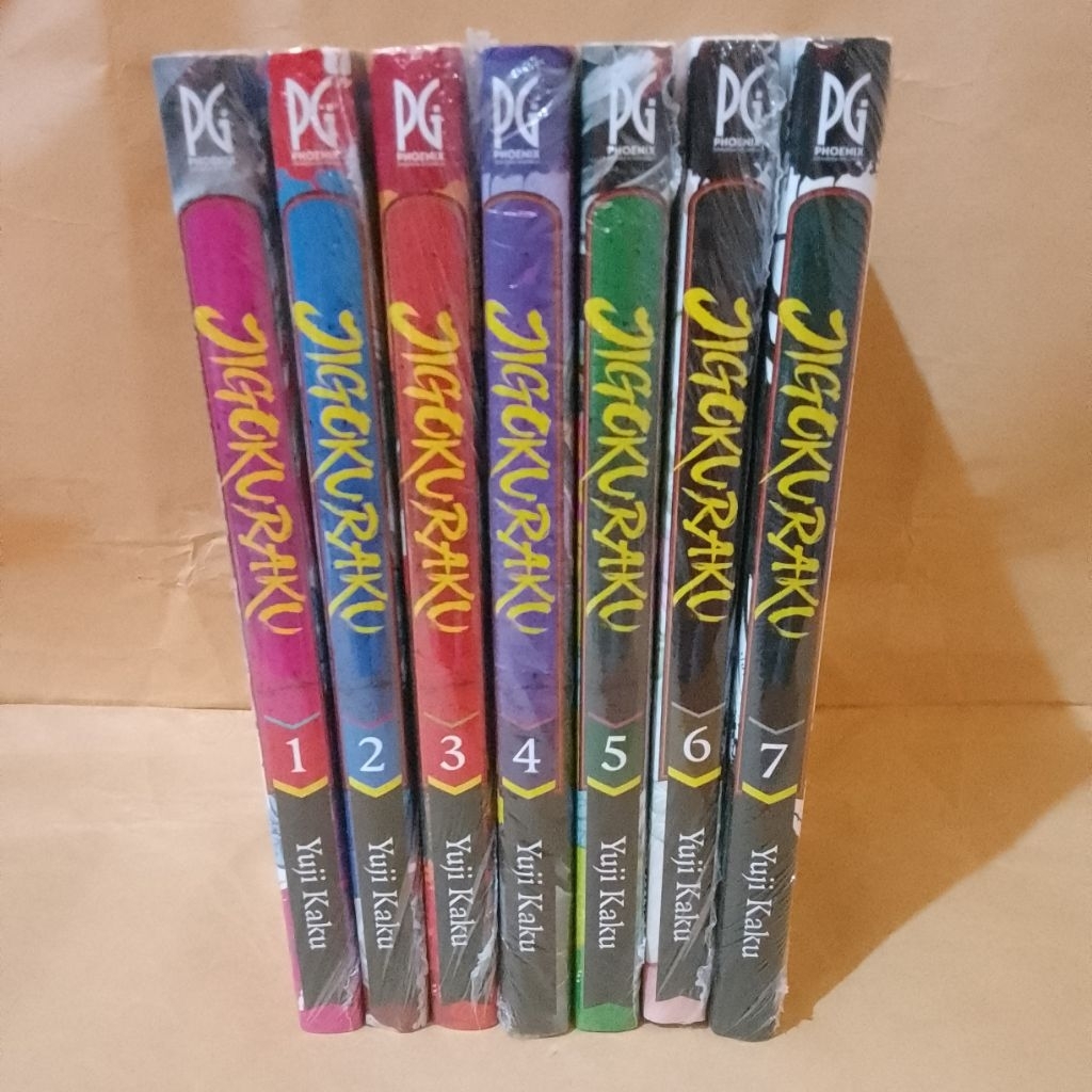 KOMIK Set Jigokuraku (Hell's Paradise) 1-7 (Bookmark)