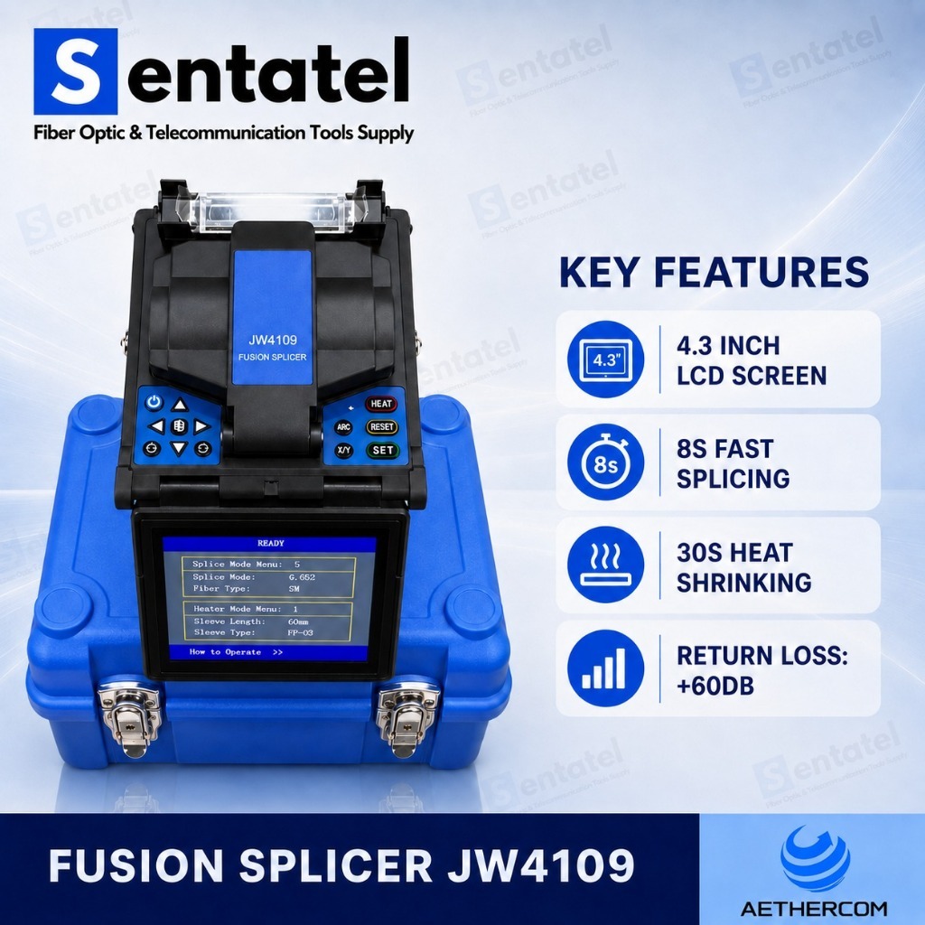 FUSION SPLICER  JW 4109 / SPLICING MACHINE FUSION SPLICER