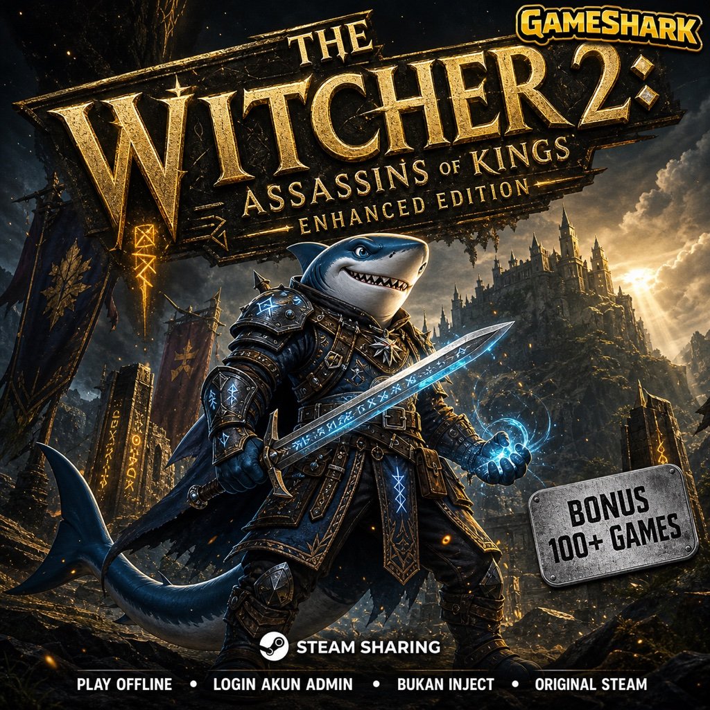The Witcher Assassins of Kings Steam Sharing Game PC Original Digital Akses Offline Login Admin Bonu